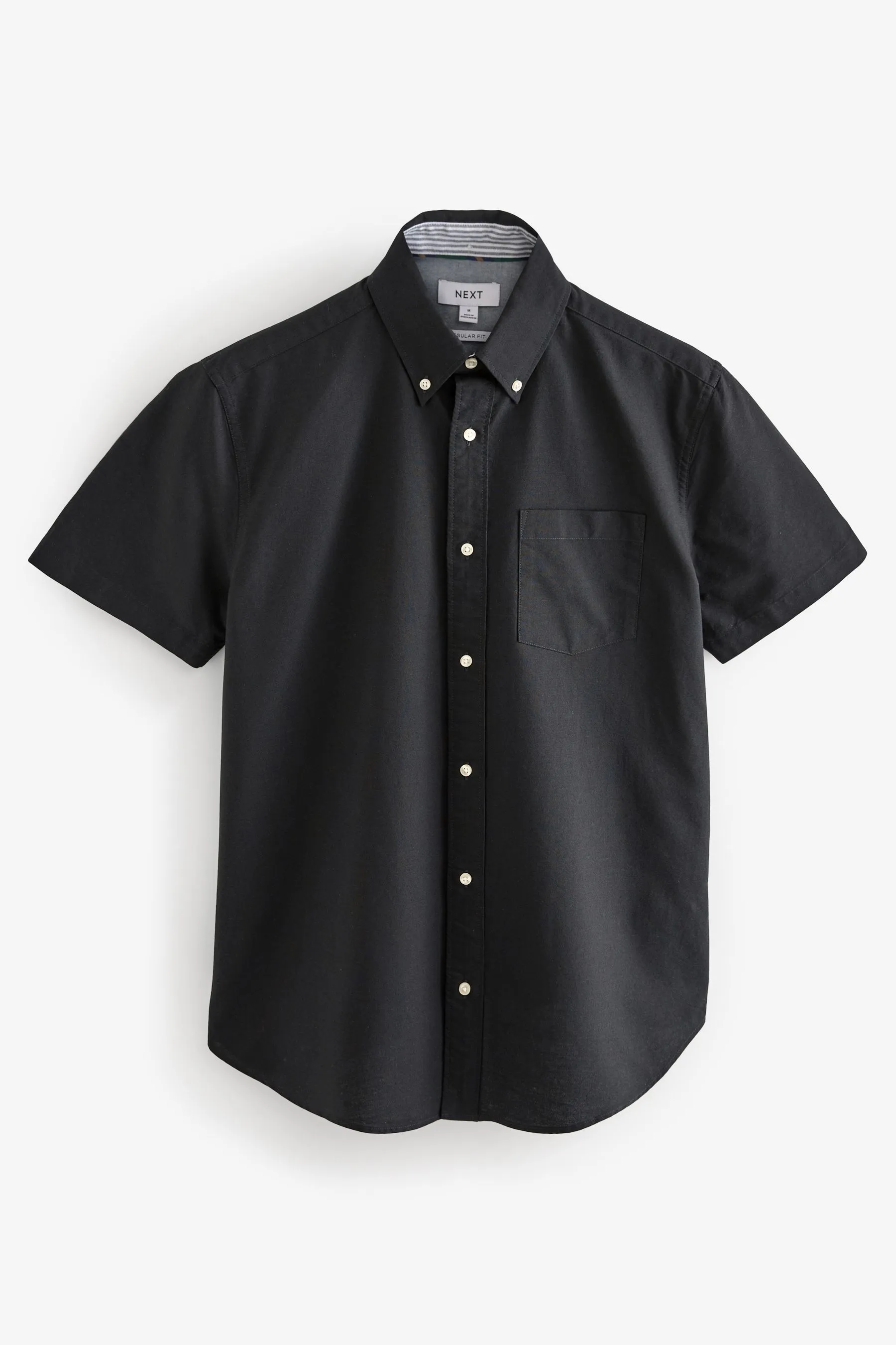 100% Cotone Vestibilità Regolare - Camicia Oxford a maniche corte    