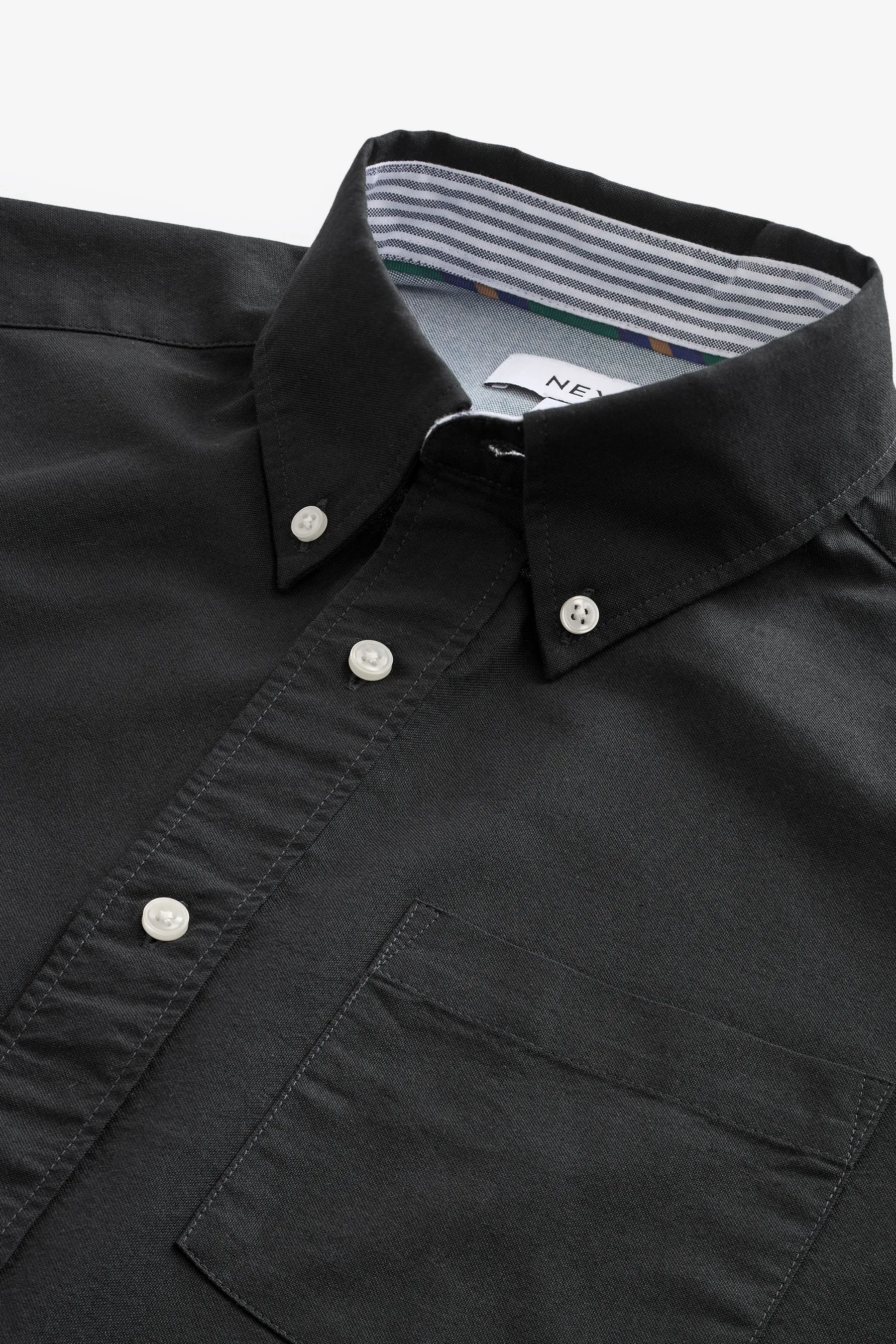 100% Cotone Vestibilità Regolare - Camicia Oxford a maniche corte    