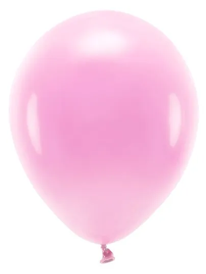 100 palloncini pastello eco rosa 26cm