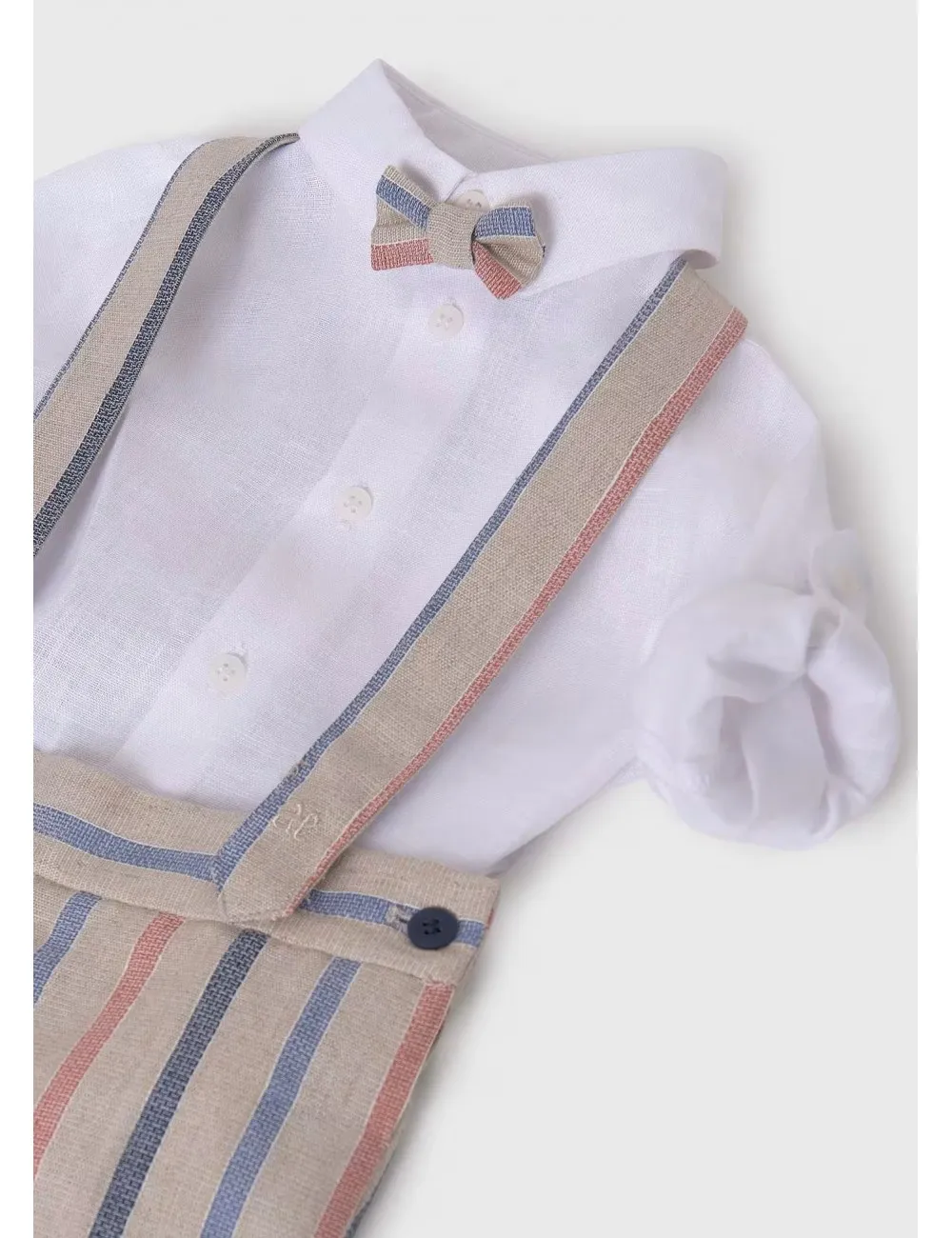 249 COMPLETO ABEL E LULA MASCHIETTO BERMUDA CAMICIA PAPILLON 05249 CERIMONIA BOY