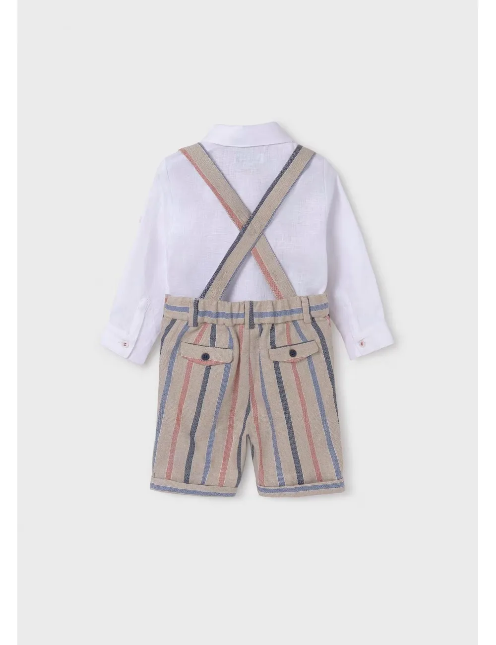 249 COMPLETO ABEL E LULA MASCHIETTO BERMUDA CAMICIA PAPILLON 05249 CERIMONIA BOY