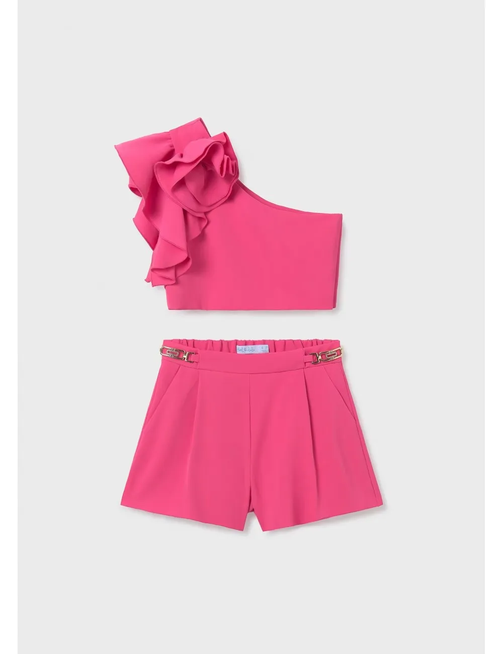 272 COMPLETO ABEL E LULA BAMBINA PANTALONCINO E TOP KIDS GILR TUTA 05272 BIMBA