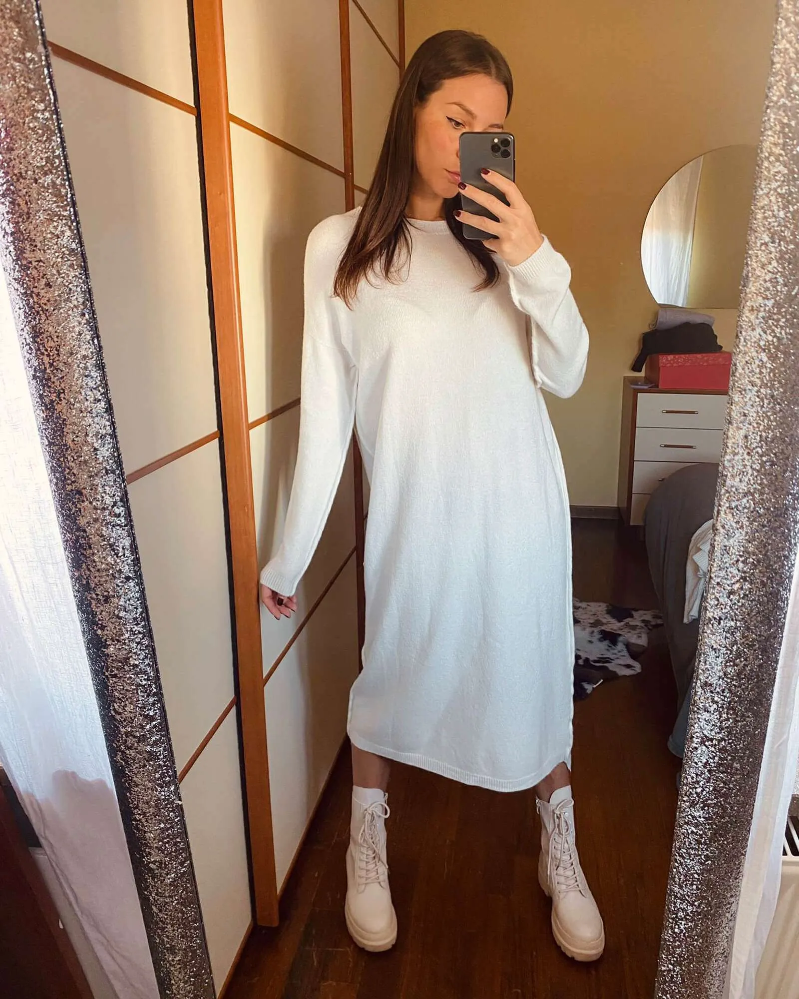 Abito in maglia oversize