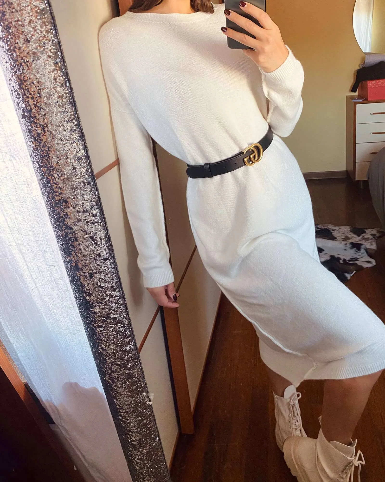Abito in maglia oversize