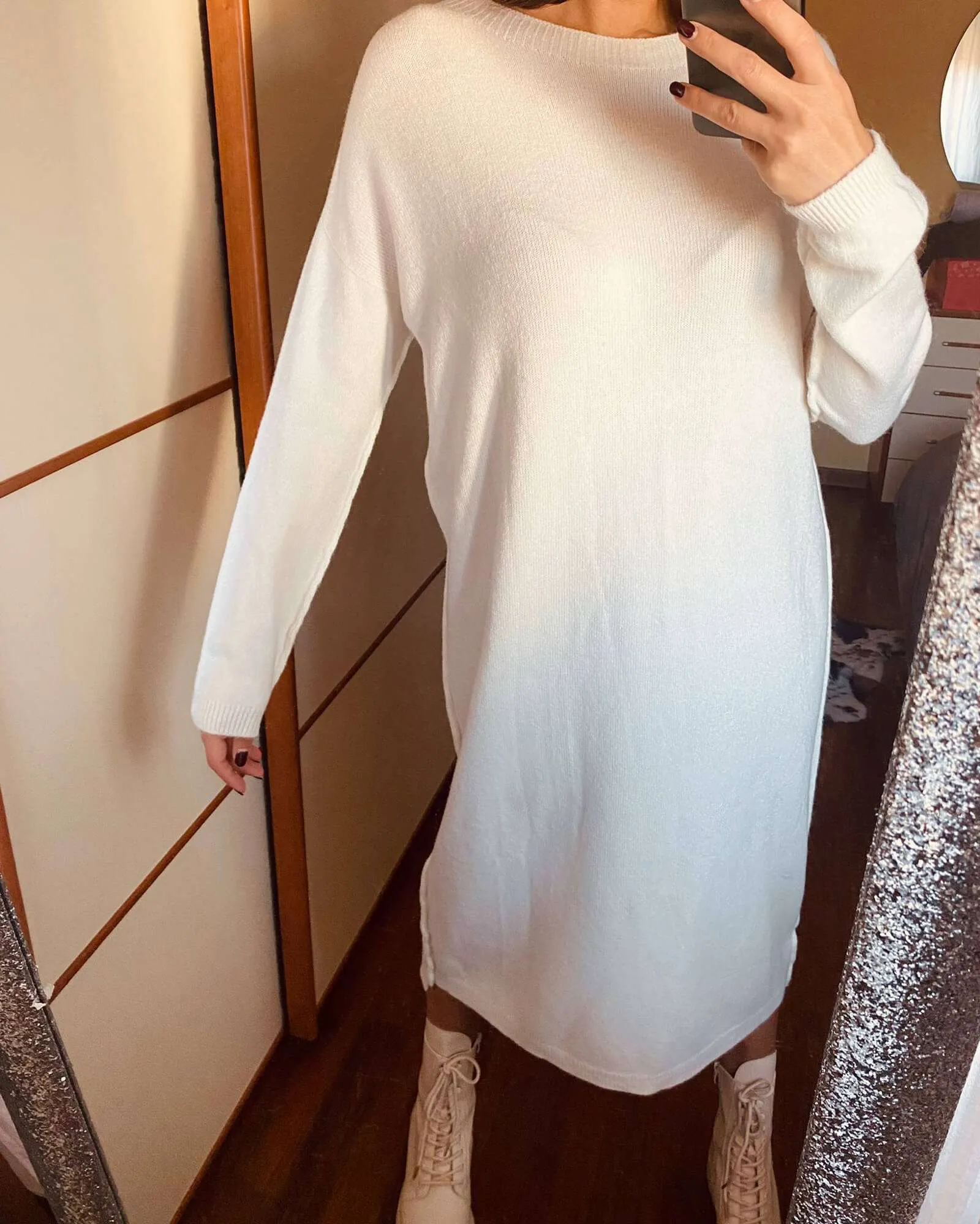 Abito in maglia oversize