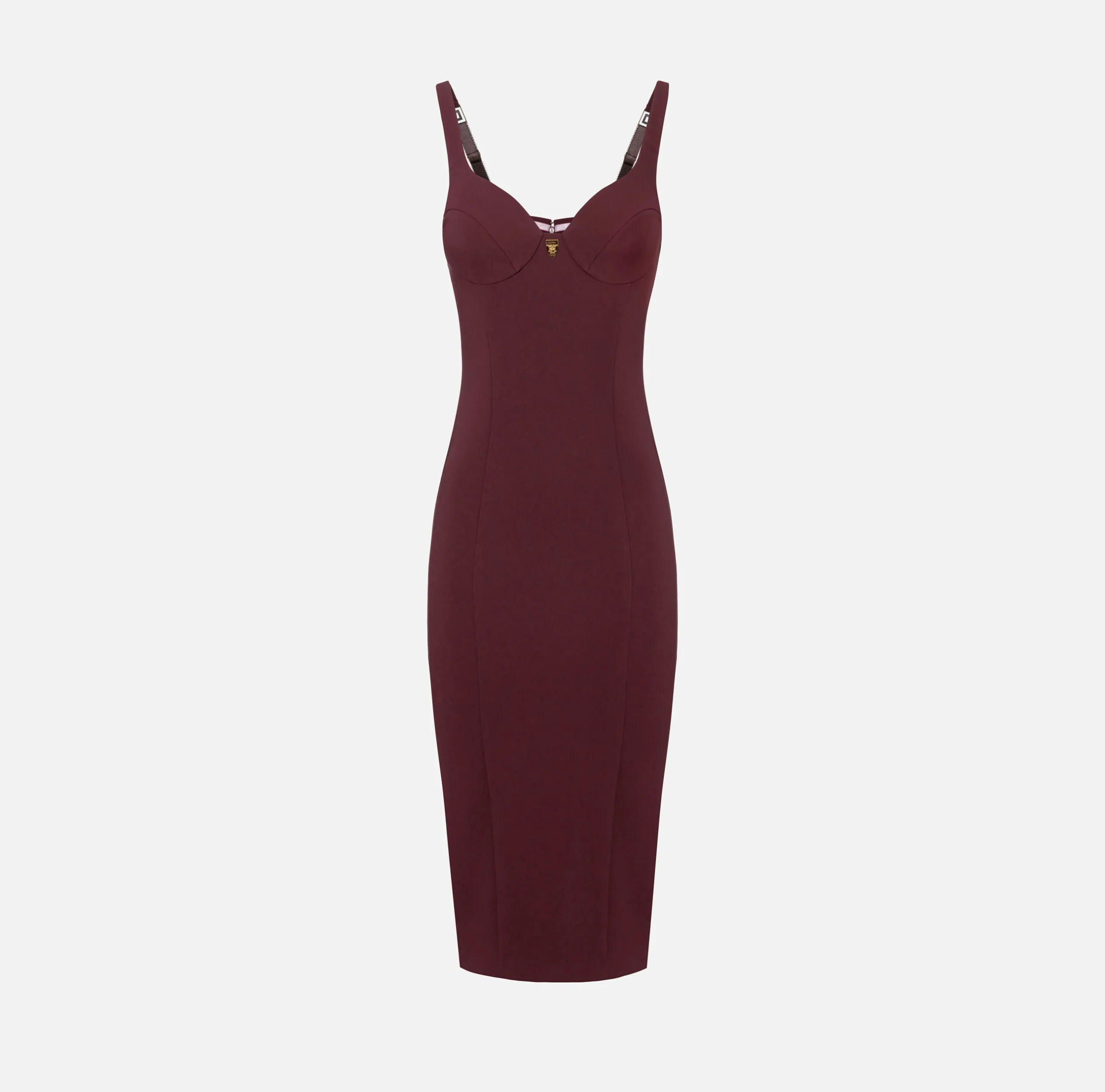 ABITO MIDI IN CREPE STRETCH TAGLIO COPPE ELISABETTA FRANCHI