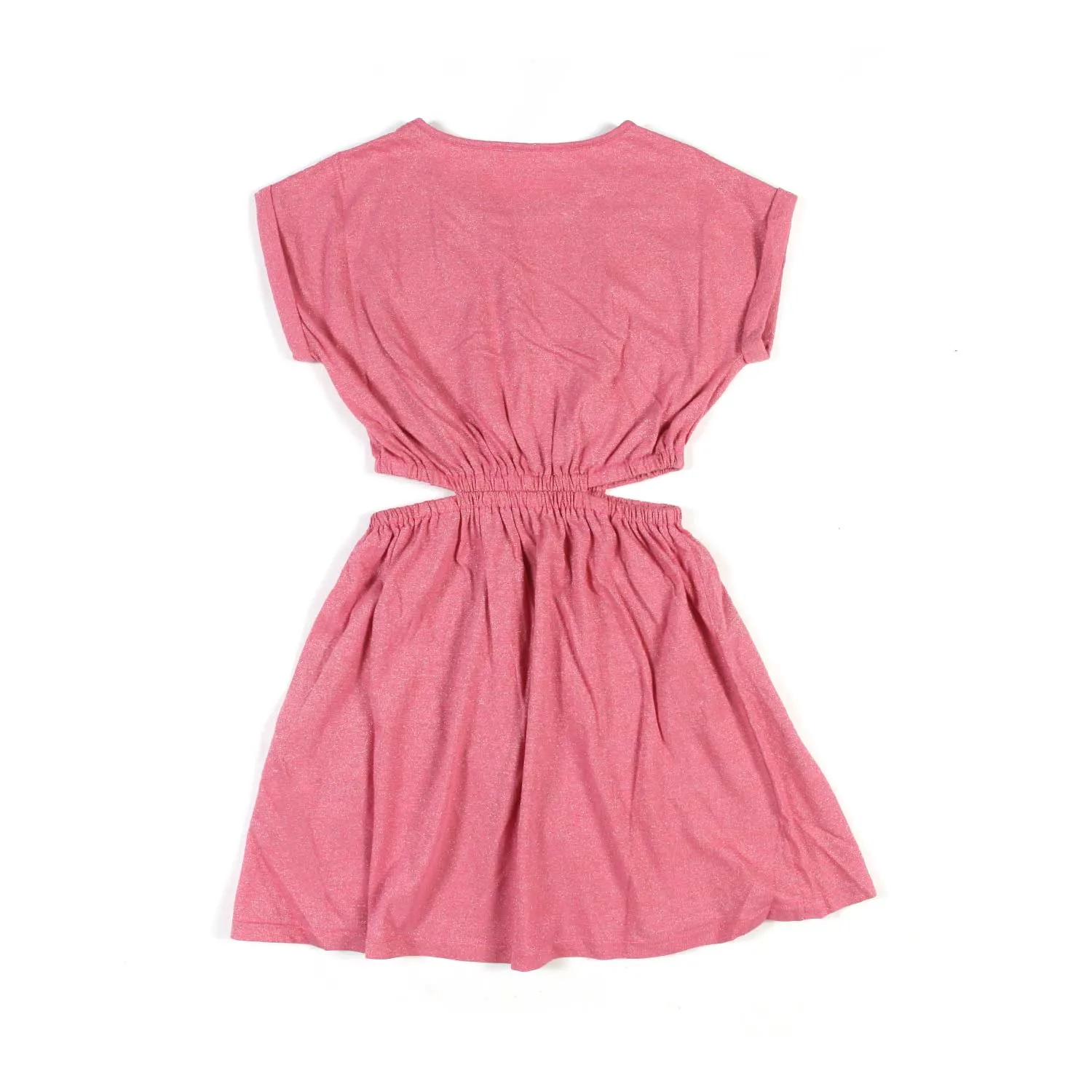 Abito Rosa Antico Con Cut Out Bambina