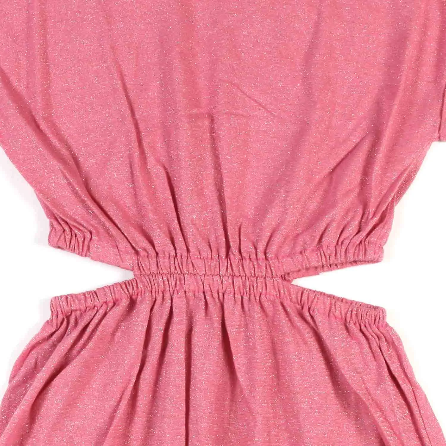 Abito Rosa Antico Con Cut Out Bambina