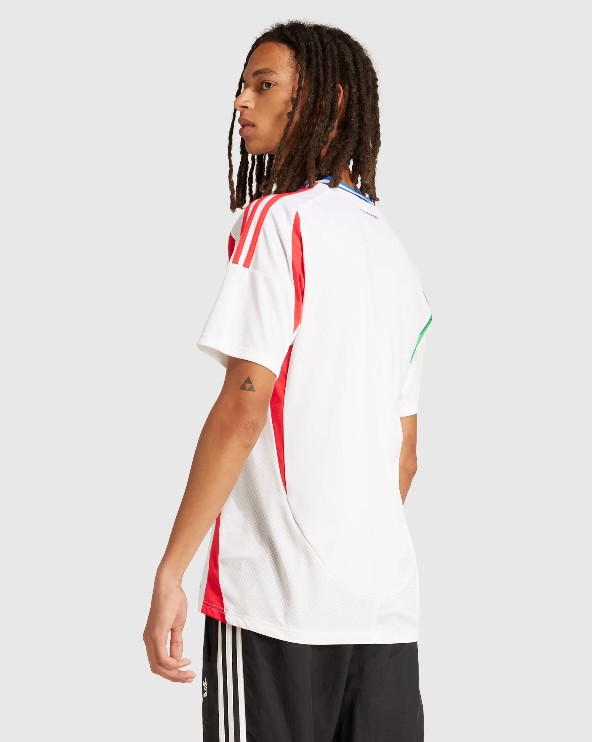 Adidas Seconda Maglia Away Italia 2024 Bianco Uomo