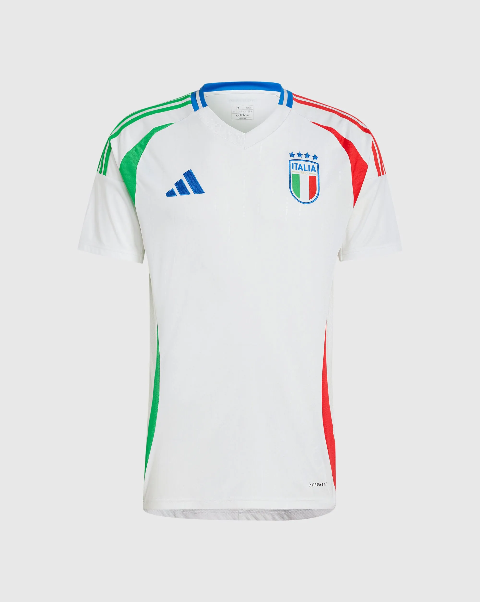 Adidas Seconda Maglia Away Italia 2024 Bianco Uomo