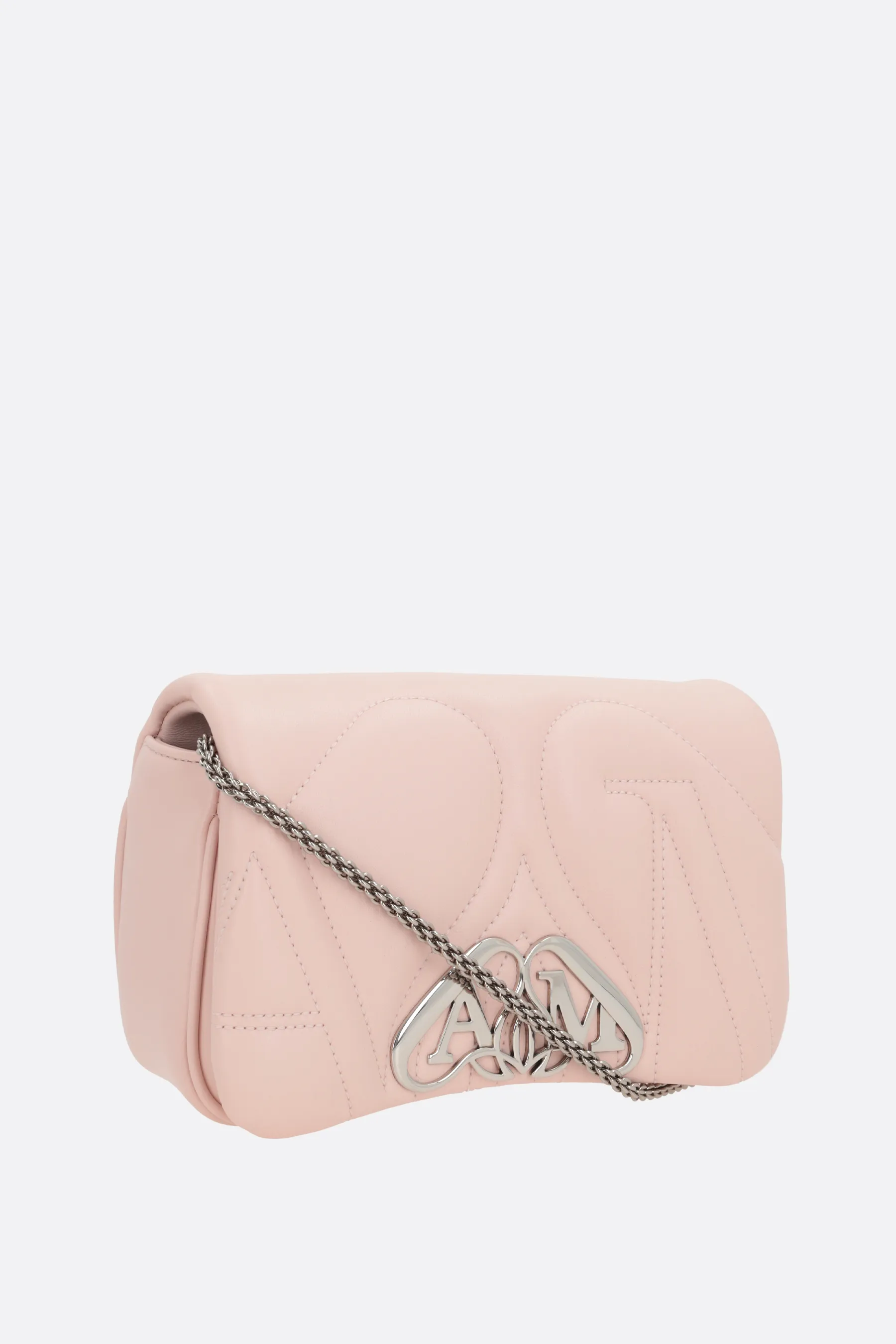  ALEXANDER McQUEEN borsa a spalla The Seal mini in nappa matelassé 