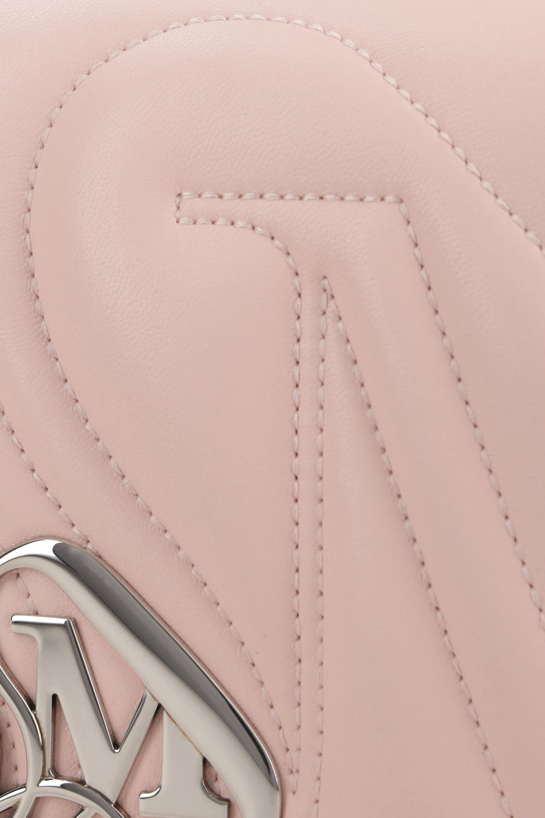  ALEXANDER McQUEEN borsa a spalla The Seal mini in nappa matelassé 