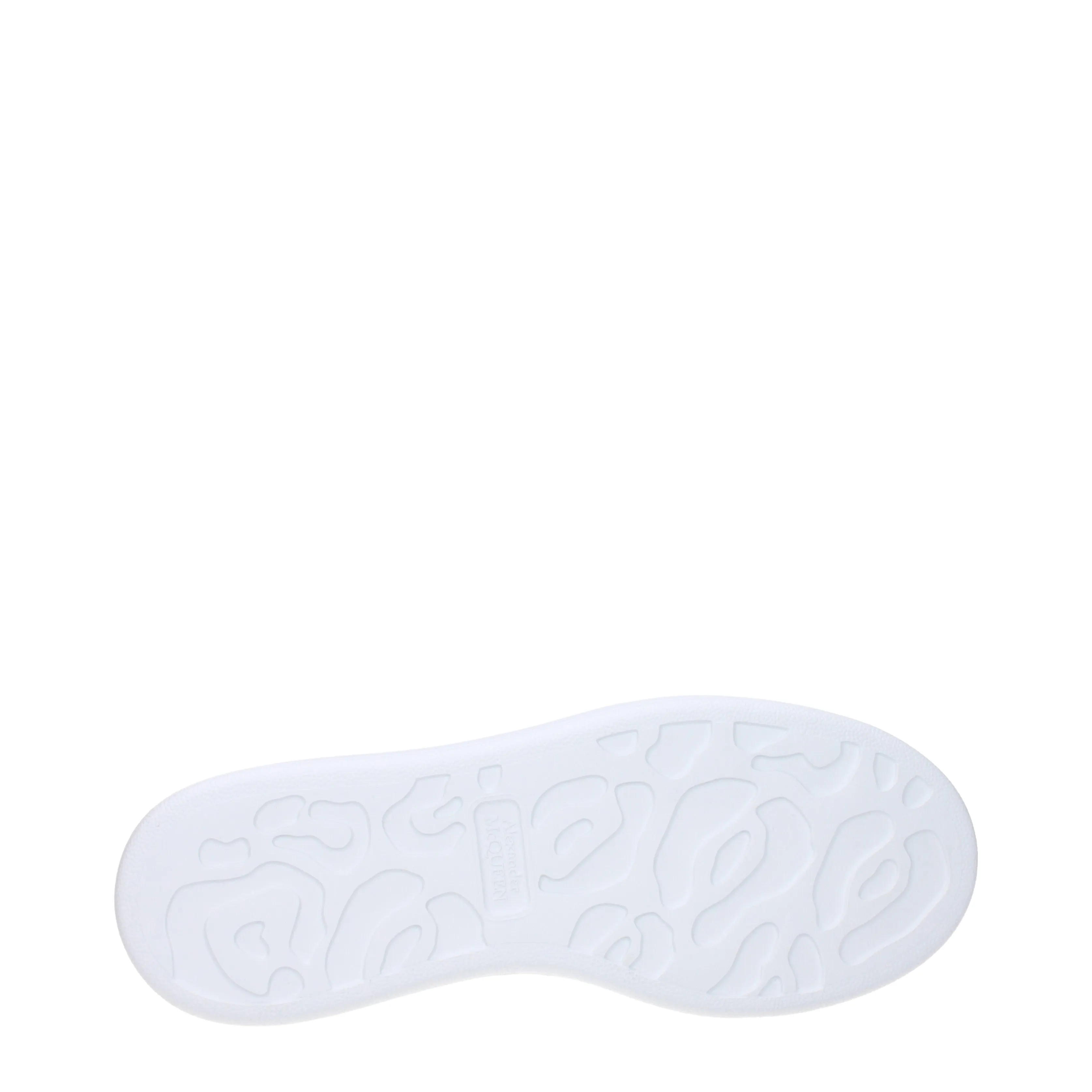 Alexander McQueen Sneakers Oversize Donna Pelle Bianco/Argilla