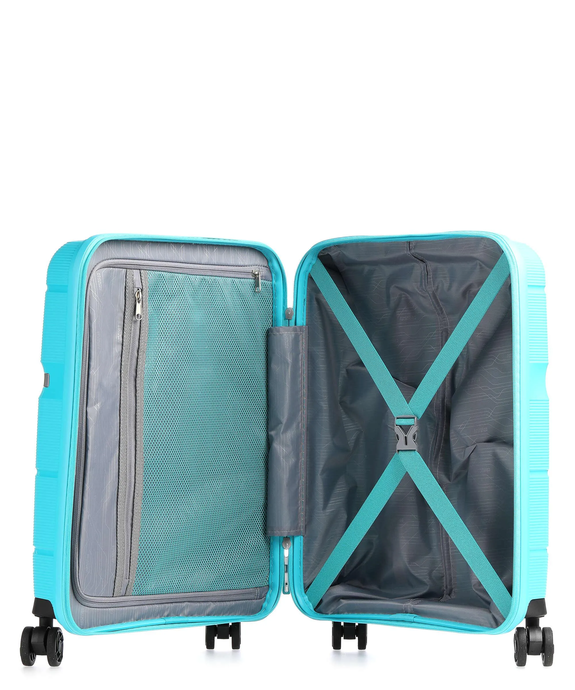  American Tourister Linex Valigia trolley (4 ruote) oceano 55 cm  