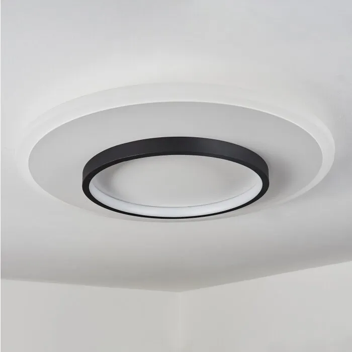 Andelfingen Plafoniera LED Bianco, 1-Luce, Telecomando