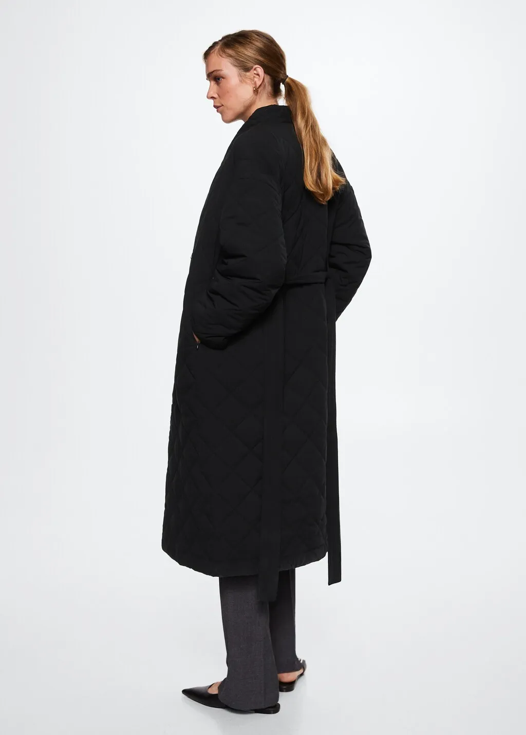 Anorak trapuntato oversize