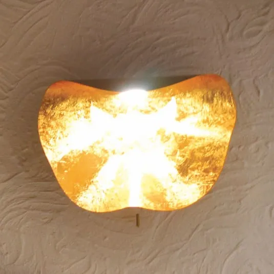 Applique LED Non So 40 cm, dorata