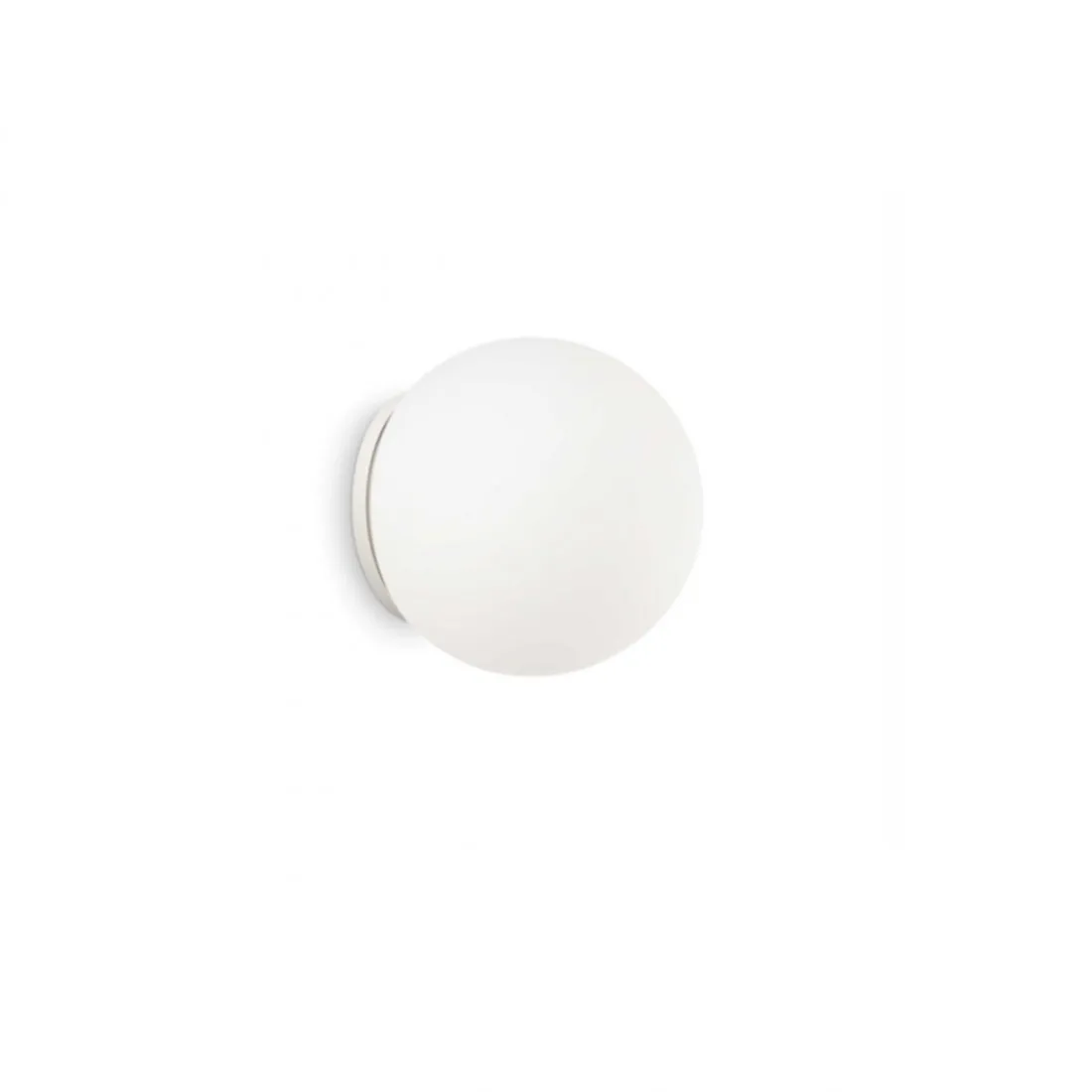 Applique moderna Ideal Lux MAPA BIANCO AP1 059808 G9 LED vetro lampada parete