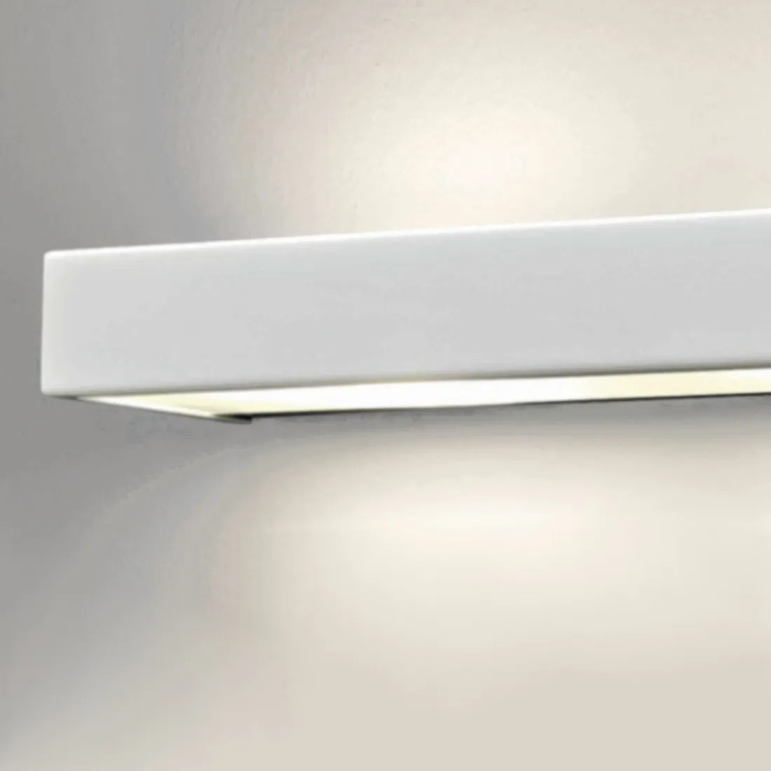 Applique moderno Illuminando BRIK 2 R7s LED metallo vetro lampada parete biemissione