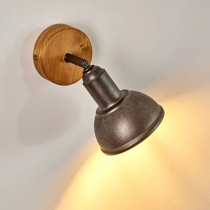 Applique Tholen Marrone, 1-Luce