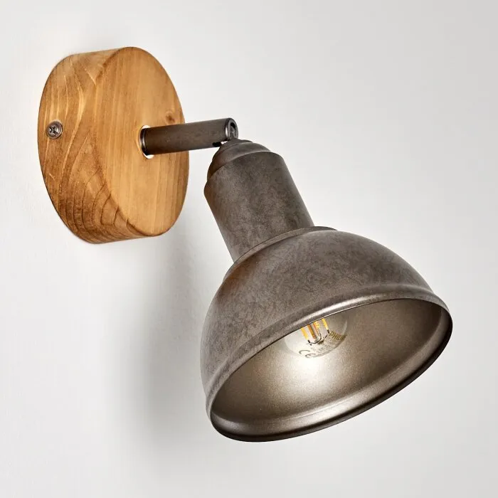 Applique Tholen Marrone, 1-Luce