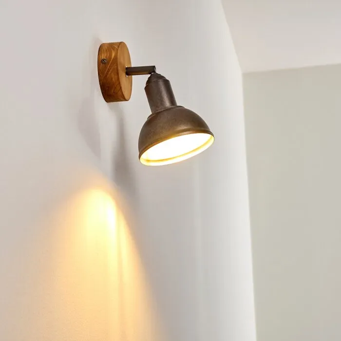 Applique Tholen Marrone, 1-Luce