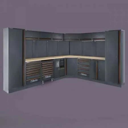 Arredamento modulare C45PRO DW Beta (piano in legno multistrato) 