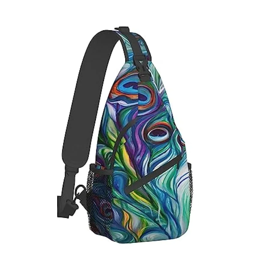 ASEELO Zaino a tracolla con tracolla, borsa da spiaggia, palme, barche, antifurto, zaino a tracolla, zaino per sport all’aperto,