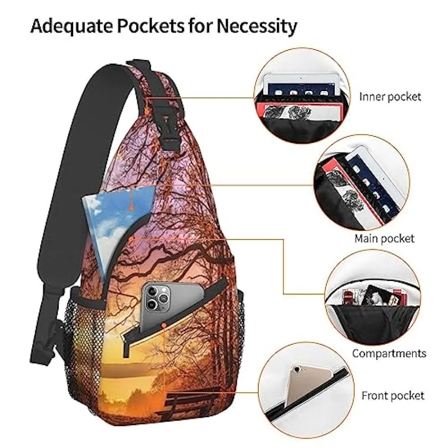 ASEELO Zaino a tracolla con tracolla, borsa da spiaggia, palme, barche, antifurto, zaino a tracolla, zaino per sport all’aperto,