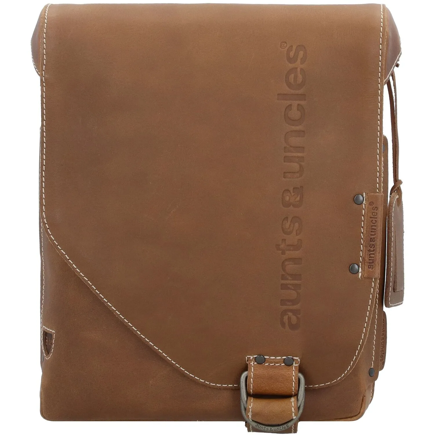 aunts & uncles Hunter Jason, borsa a tracolla in pelle 29 cm