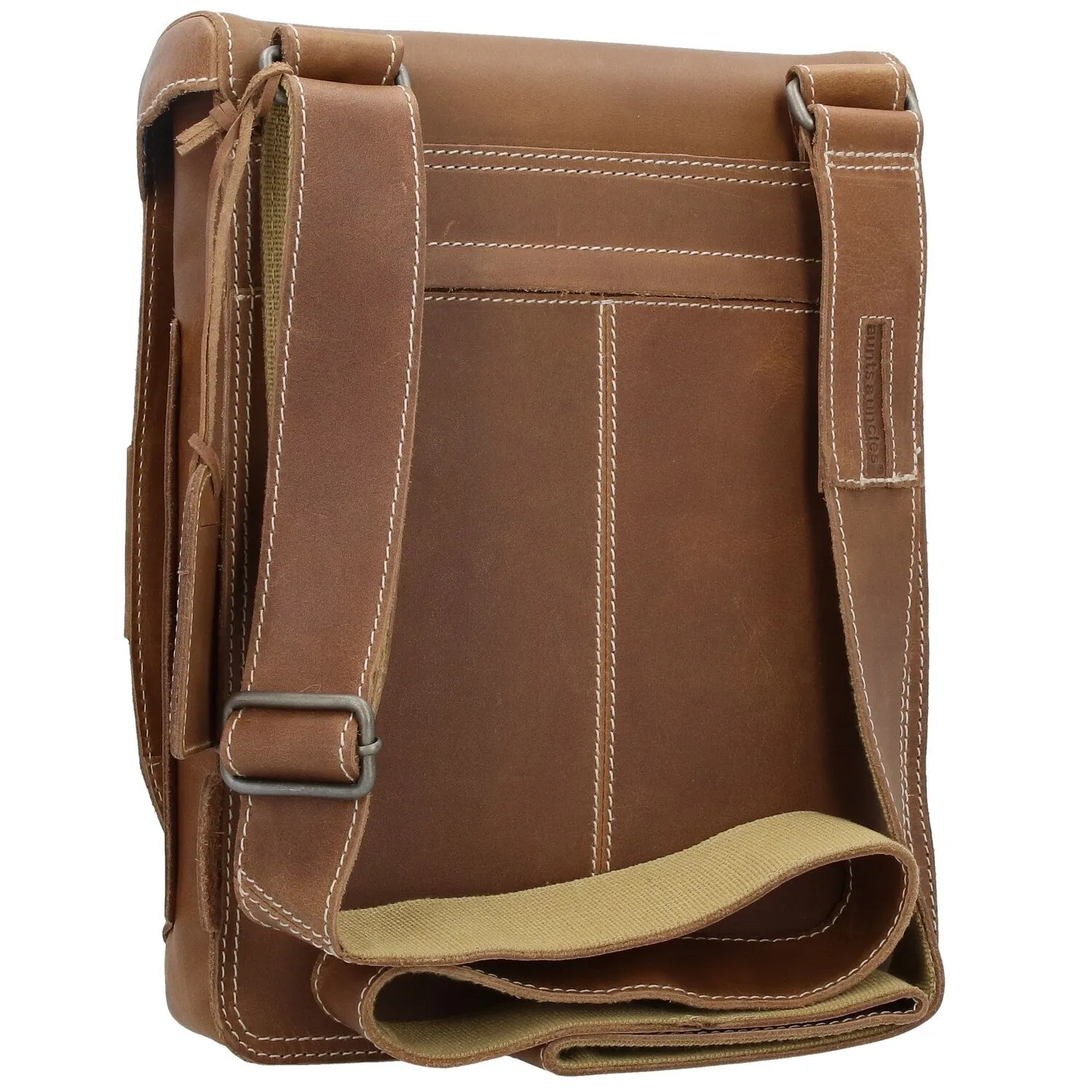 aunts & uncles Hunter Jason, borsa a tracolla in pelle 29 cm