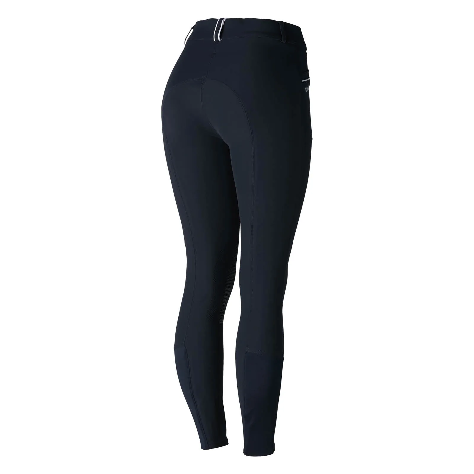 B Vertigo Patricia Pantaloni da equitazione a vita alta con toppa in silicone al ginocchio da donna