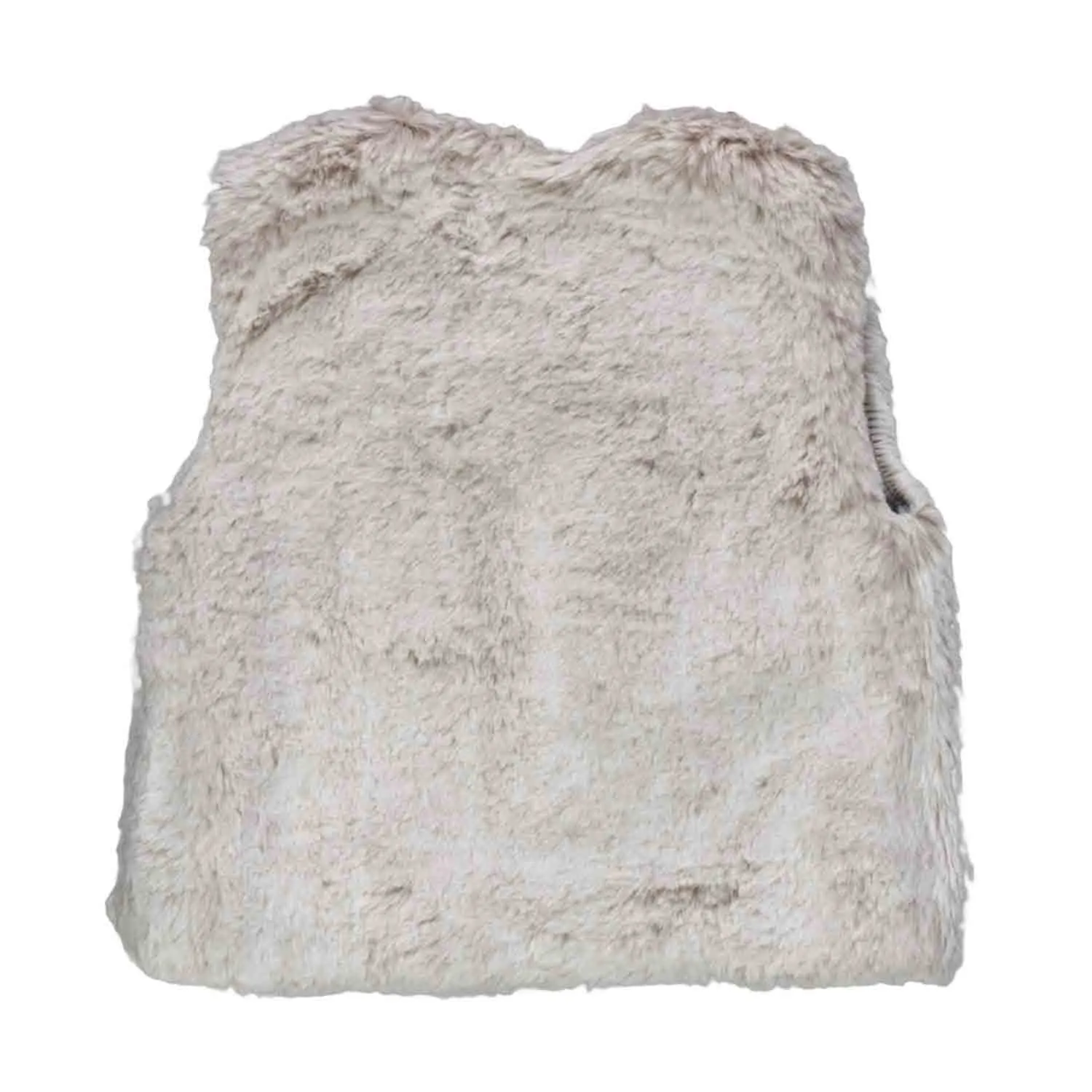 Baby Gilet Ecopelliccia Grigio Chiaro