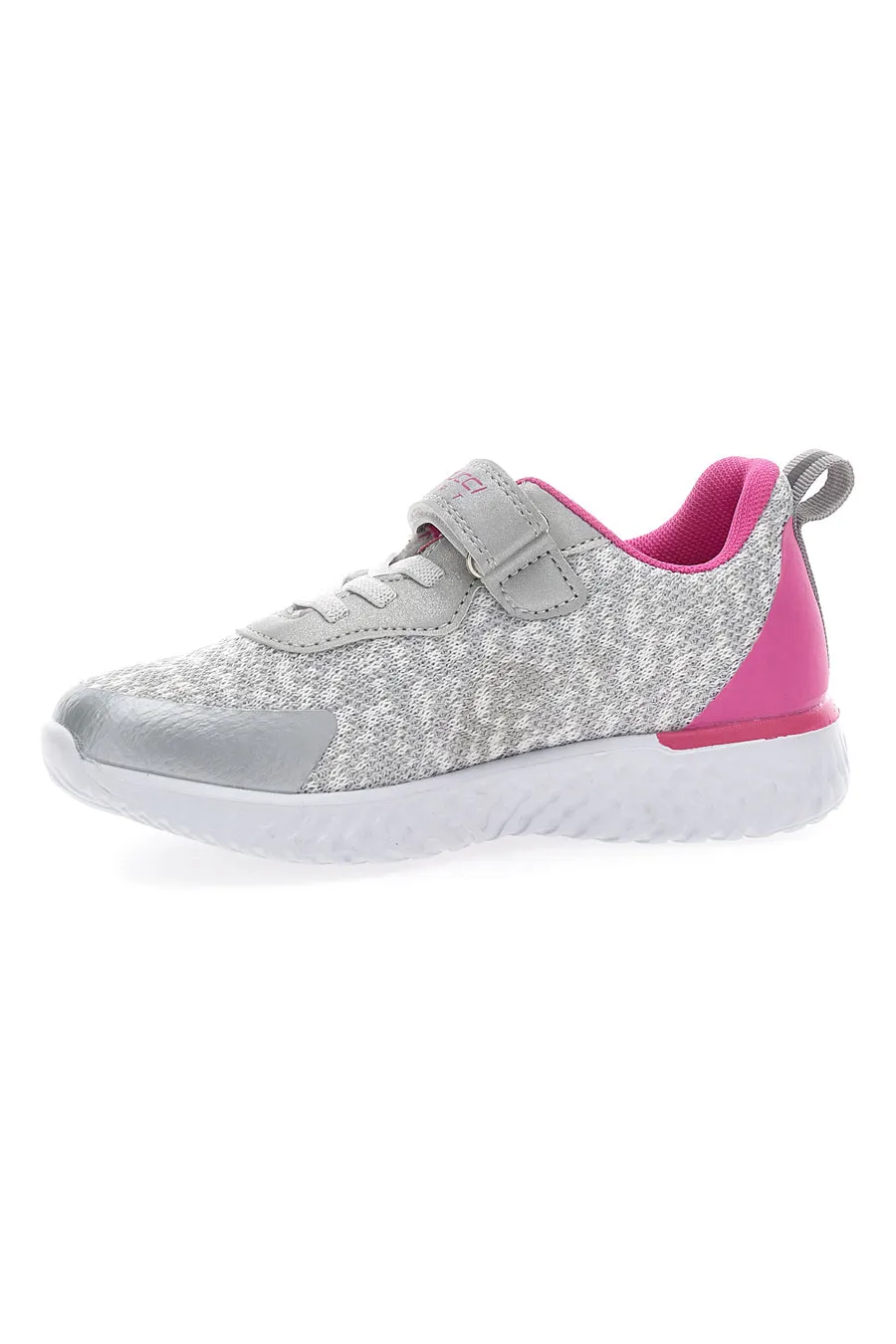   BALDUCCI Sneakers sportive Balducci 3250 Argento Fuxia in tessuto