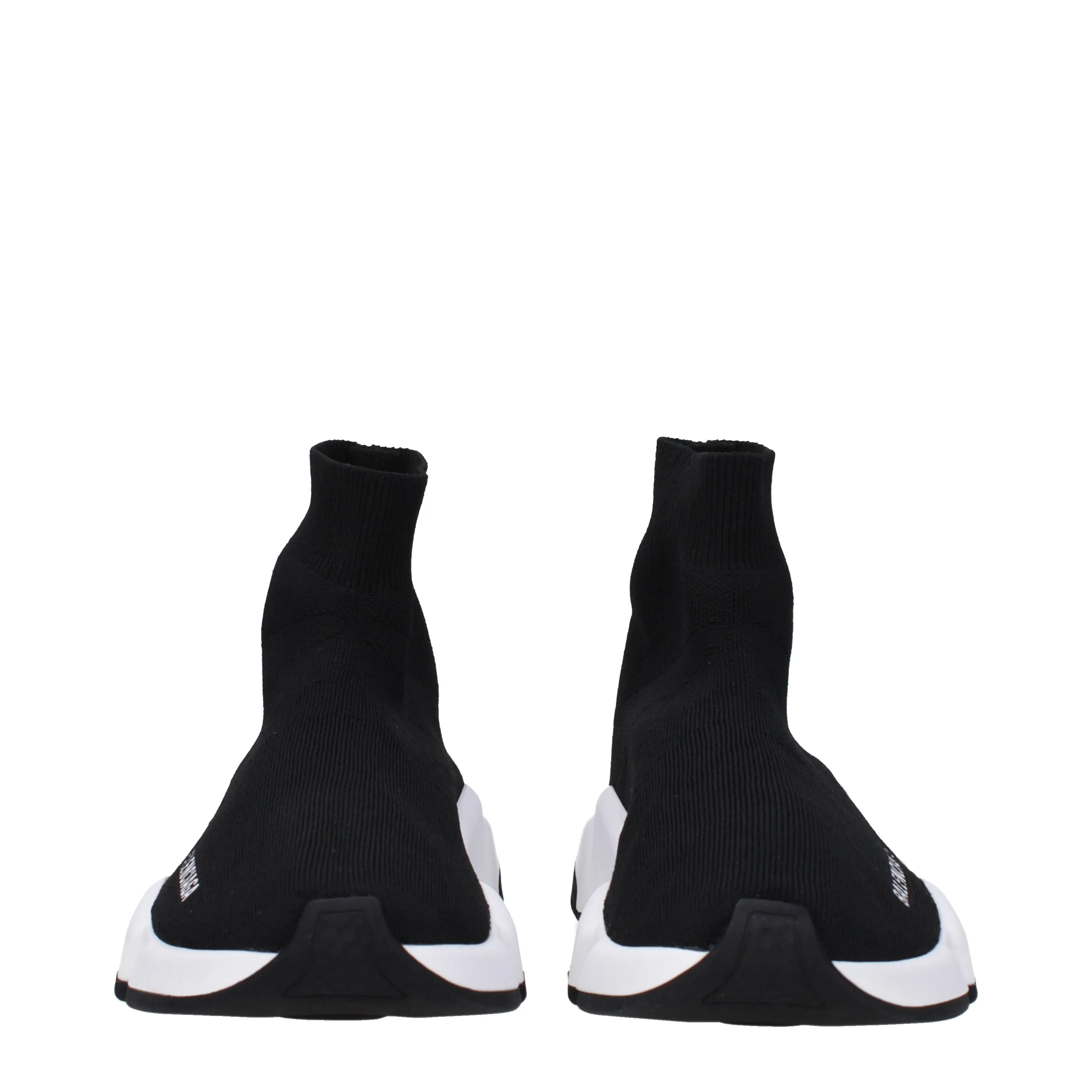Balenciaga Sneakers Speed Donna Tessuto Nero/Bianco