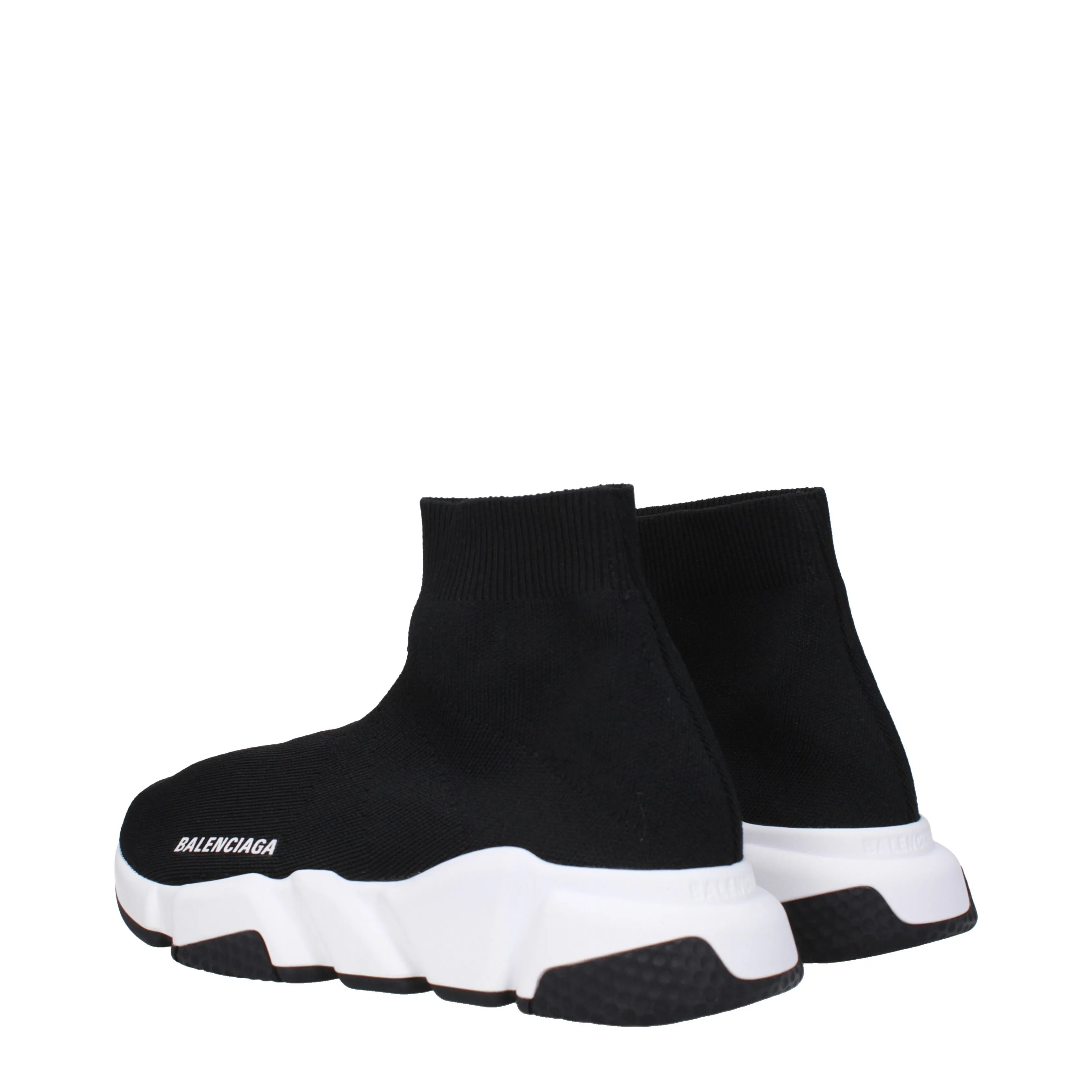 Balenciaga Sneakers Speed Donna Tessuto Nero/Bianco