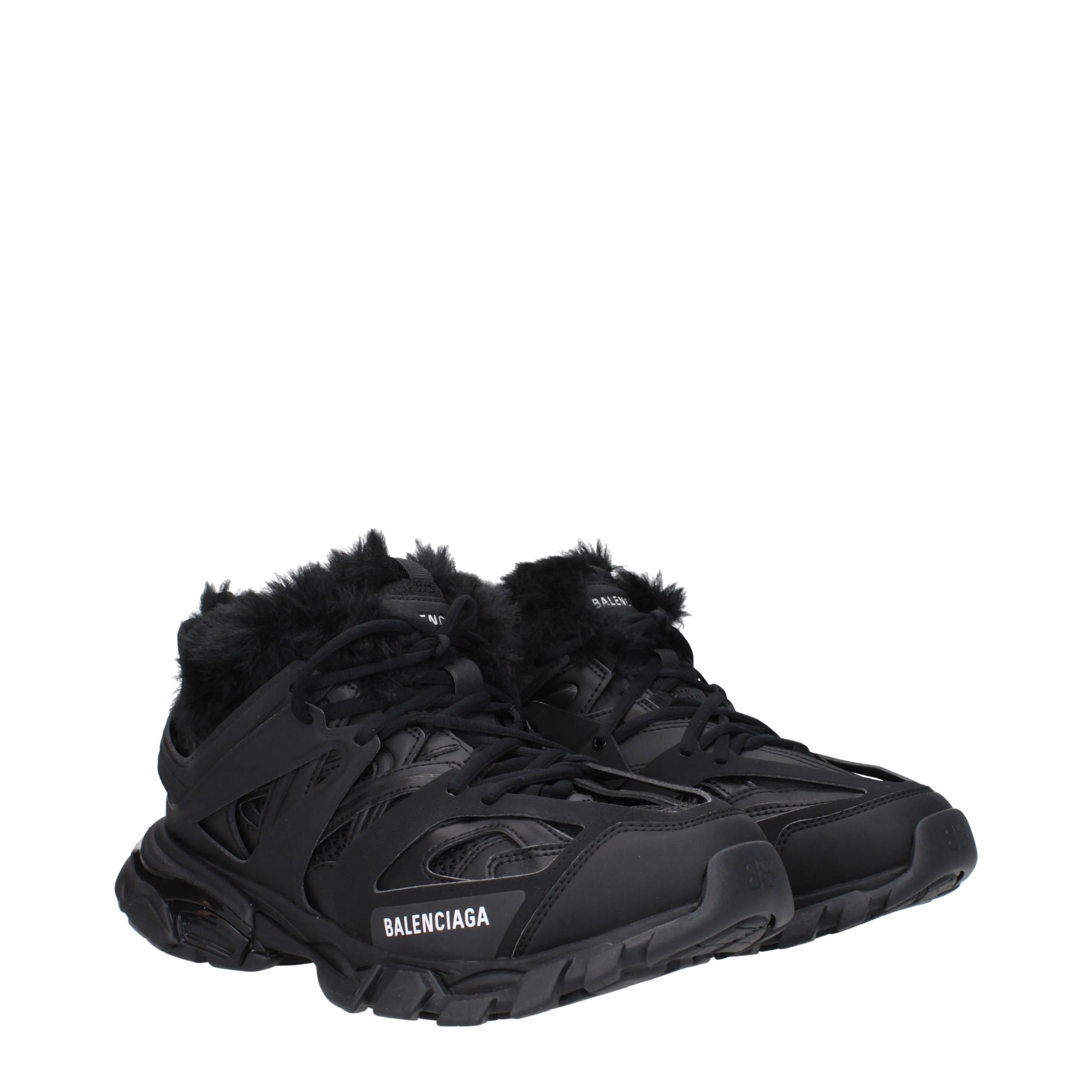 Balenciaga Sneakers Track Uomo Tessuto Nero