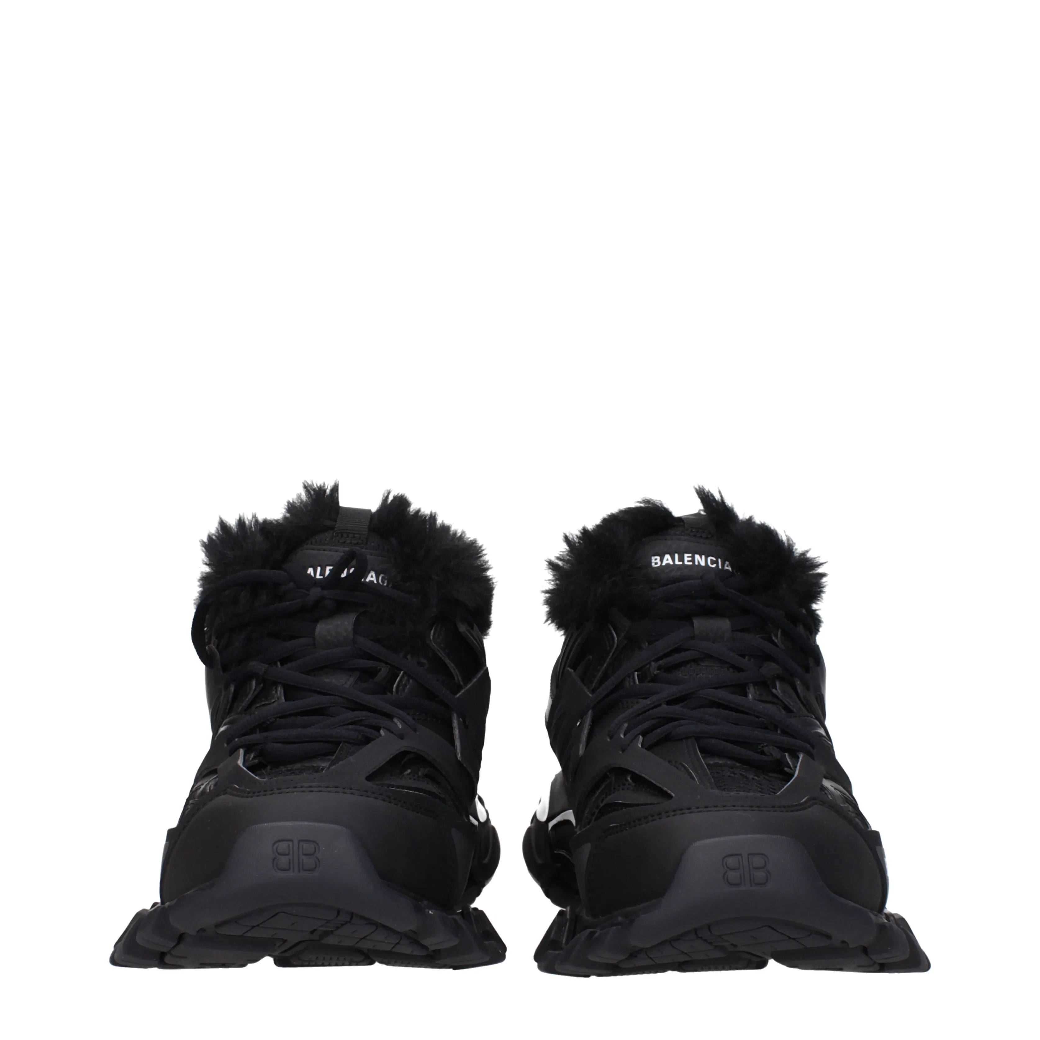 Balenciaga Sneakers Track Uomo Tessuto Nero