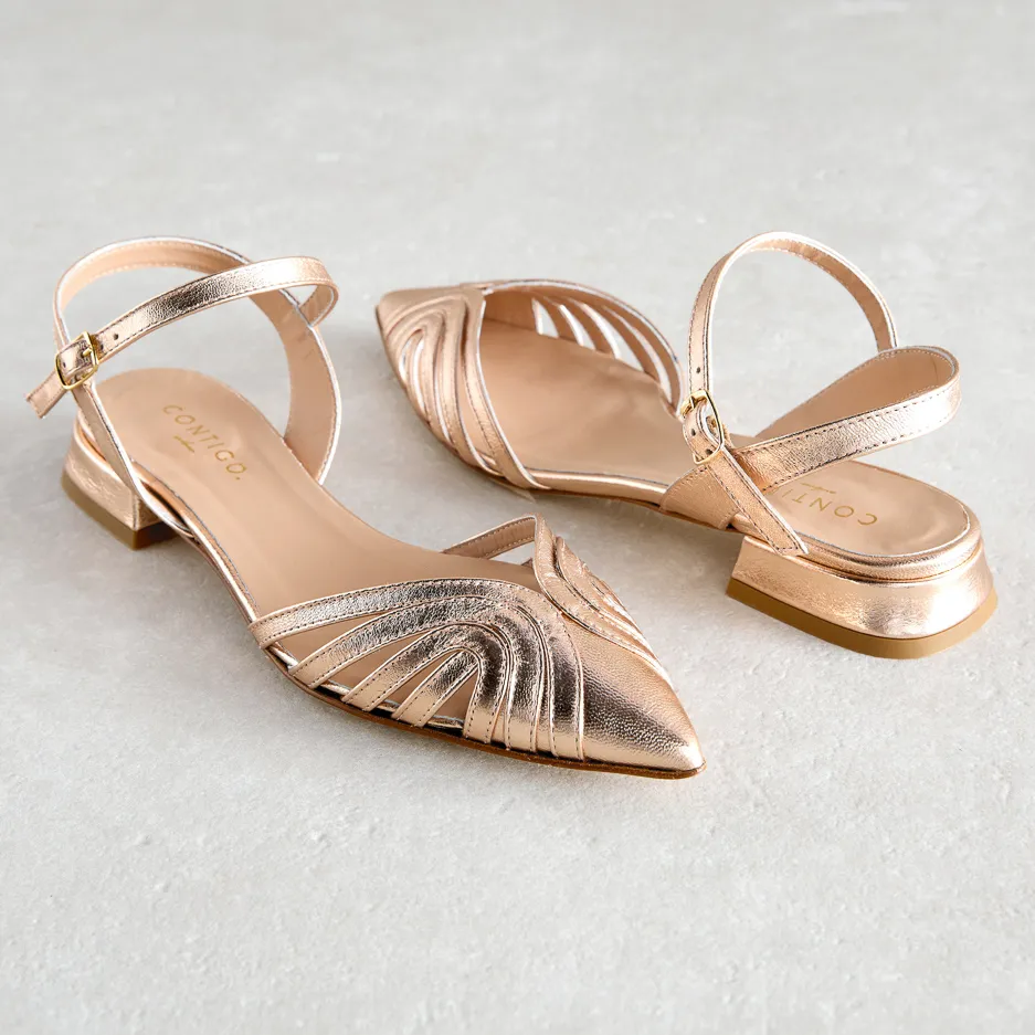 Ballerina Oro a Punta