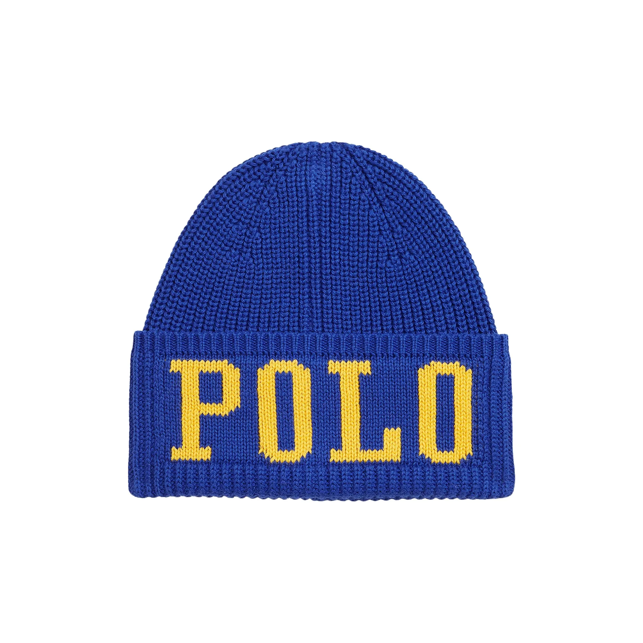 Berretto Bambino in cotone Blu con logo