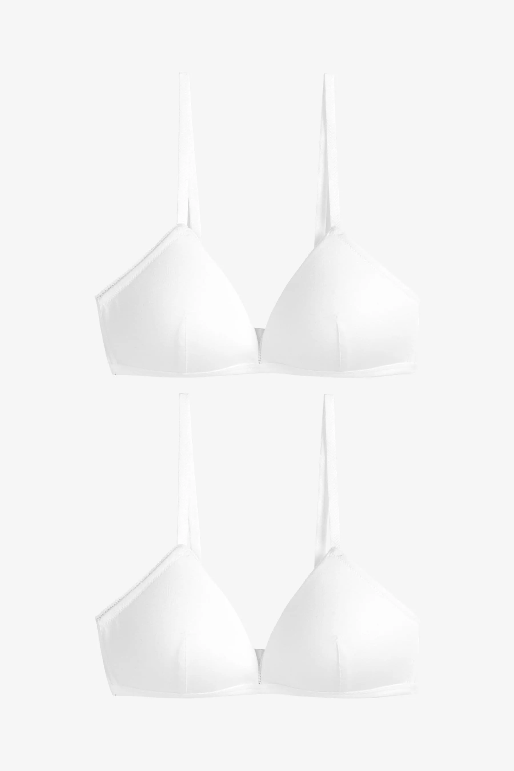 Bianco  - Confezione da 2 reggiseni 