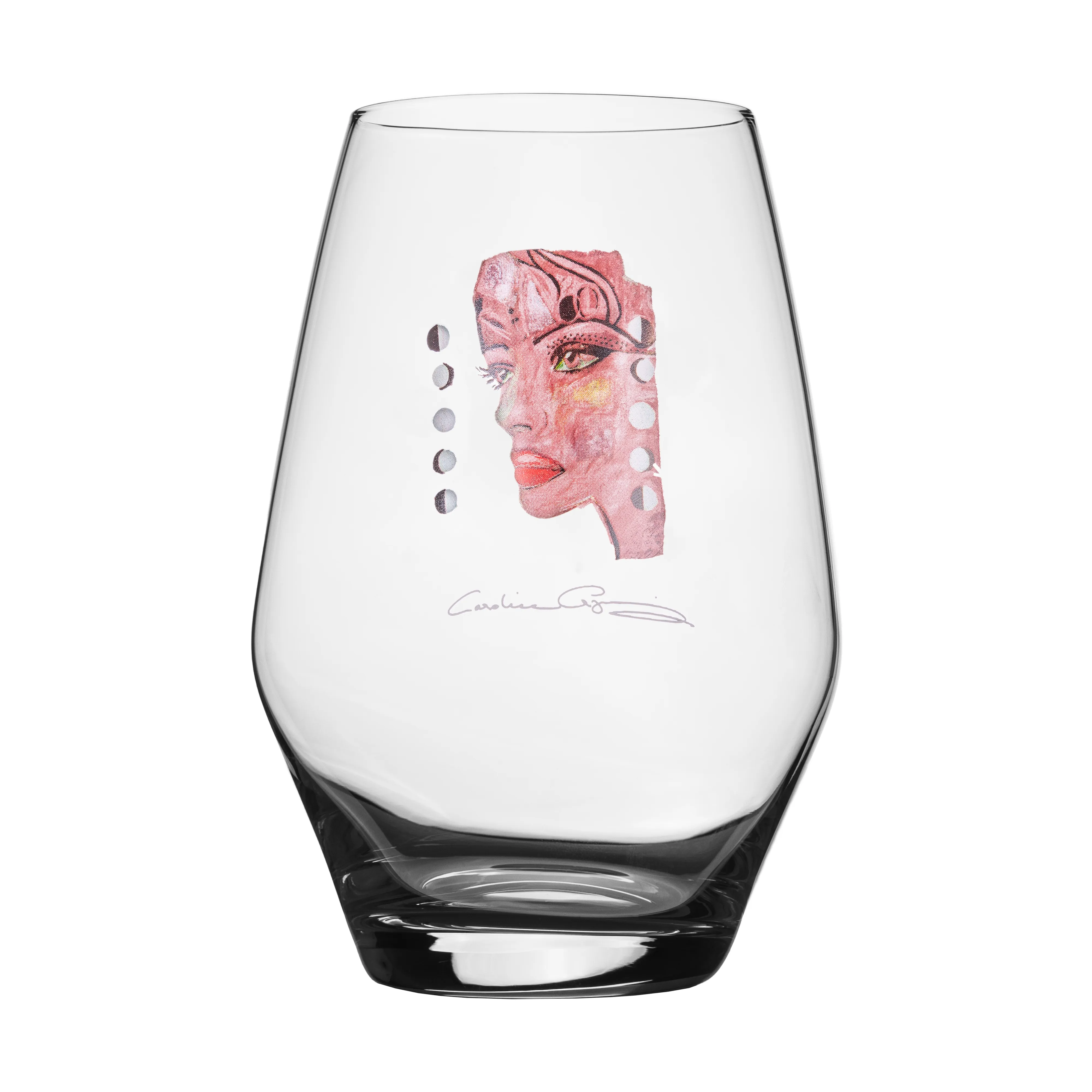 Bicchiere Moonlight Queen in vetro 35 cl.ix{font-size:18px}Rosa