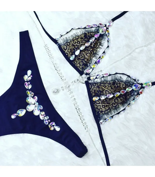 Bikini pizzo sparkly