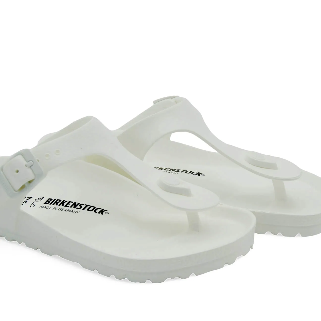 Birkenstock Gizeh sandalo in EVA anatomico White