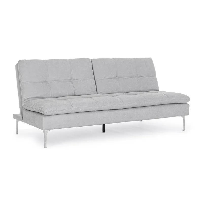 Bizzotto Divano letto 3p Leon grigio chiaro