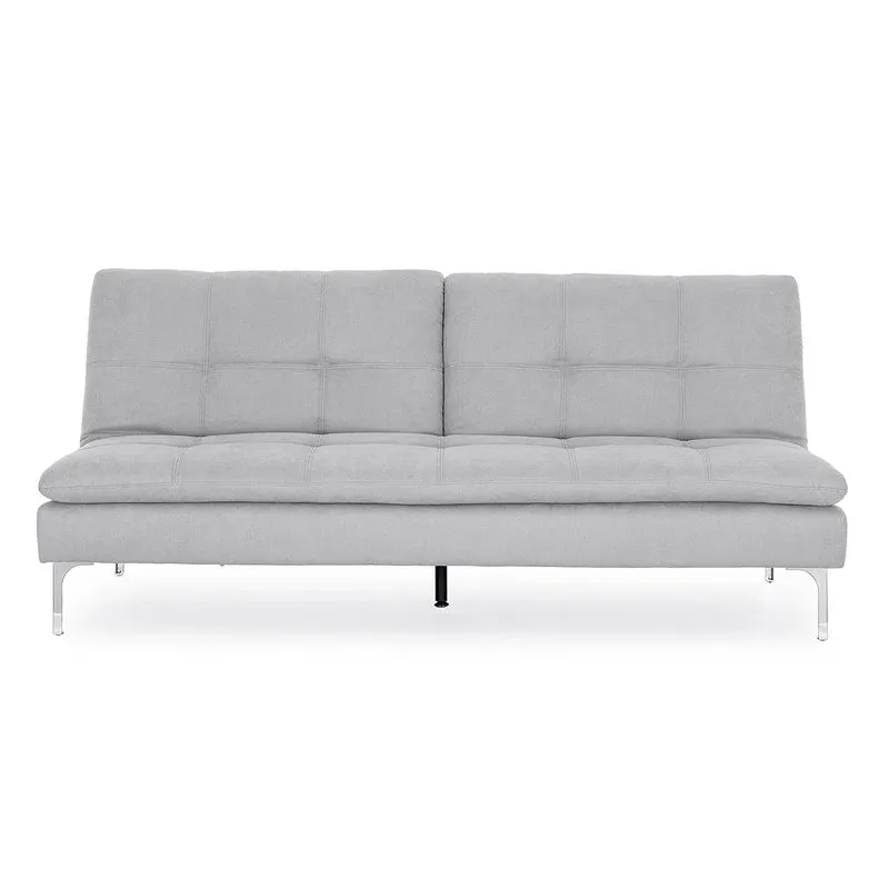 Bizzotto Divano letto 3p Leon grigio chiaro