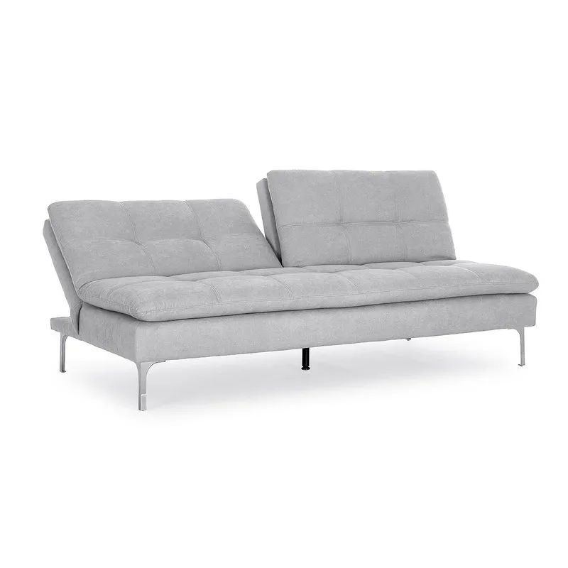 Bizzotto Divano letto 3p Leon grigio chiaro