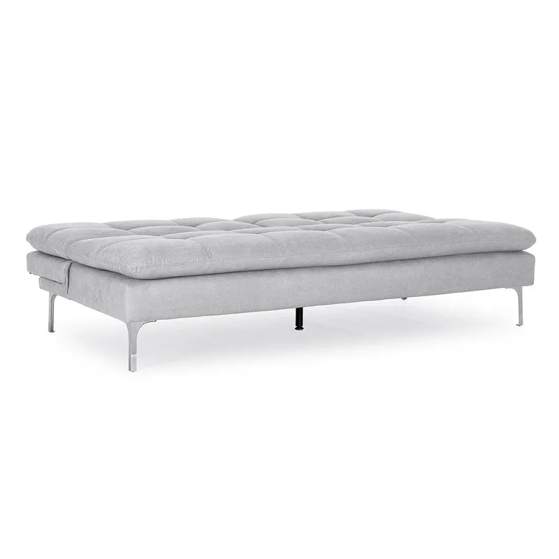 Bizzotto Divano letto 3p Leon grigio chiaro