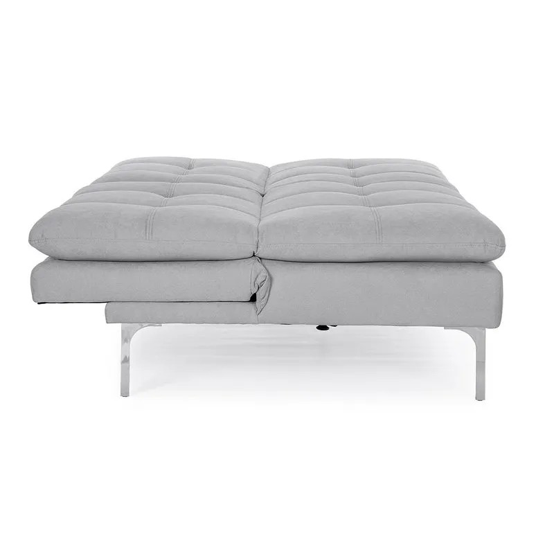 Bizzotto Divano letto 3p Leon grigio chiaro