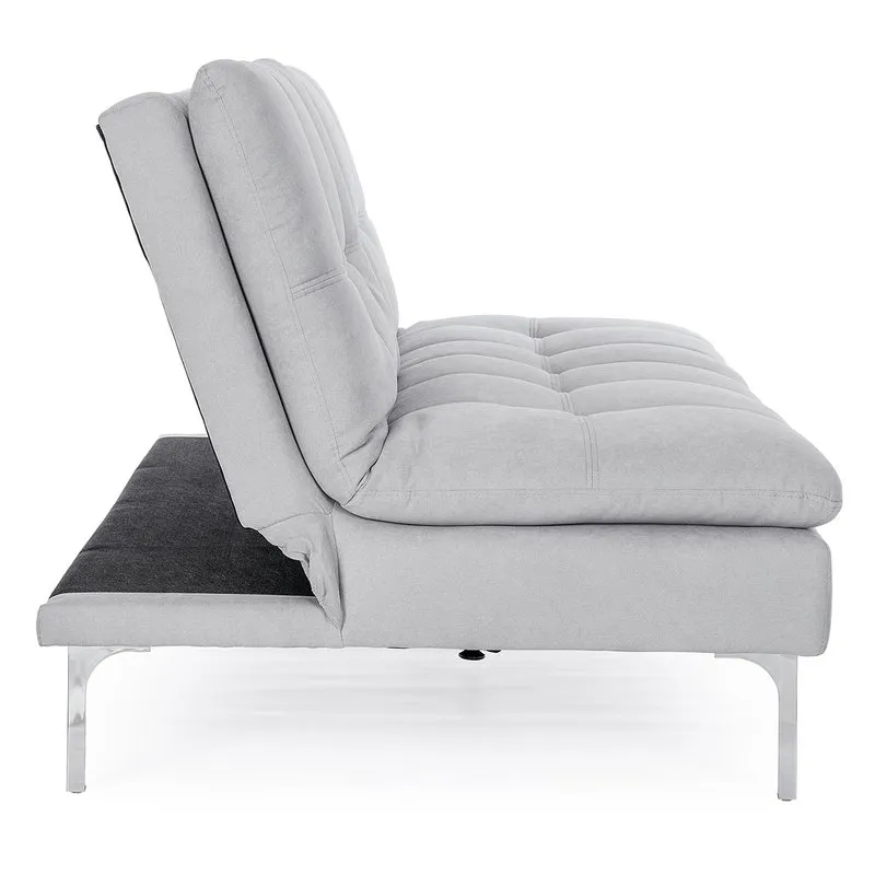 Bizzotto Divano letto 3p Leon grigio chiaro